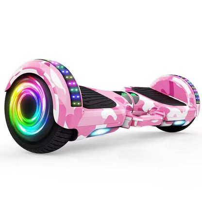 Hover Board 6,5 Pouces - Bluetooth - Puissance 700W - Overboard LED - Skateboard Auto Equilibrage