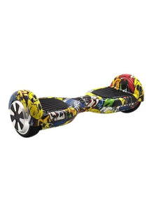 Evercross 6.5-Inch Self-Balancing Hoverboard with Hoverkart Seat Attachment, Bluetooth & LED Lights