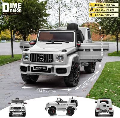 Electric Ride-on Car for Kids -HAPPY_KIDDO (WHITE)