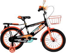 16 Inches wheels size Children Bikes for Boys Girls Age 3-8 Years w/Training Wheels, Handbrake, Coaster Brake & Removable Basket, Kids Bicycle_Happy_kiddo