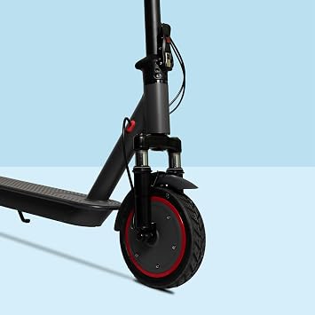 L11 Pro Electric Scooter for Adults, 350W Brushless Motor, 36V 10.5Ah Battery, 45KM/H 3-Speed Modes, 25–35KM Range, 8.5″ Road Tires, Rear Suspension, Foldable Aluminum Alloy Frame