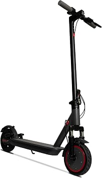 L11 Pro Electric Scooter for Adults, 350W Brushless Motor, 36V 10.5Ah Battery, 45KM/H 3-Speed Modes, 25–35KM Range, 8.5″ Road Tires, Rear Suspension, Foldable Aluminum Alloy Frame