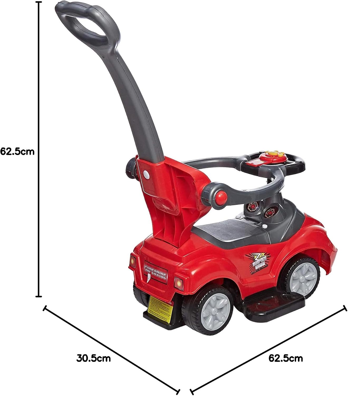 Other Push Ride On Car - Red, DXBRON5015