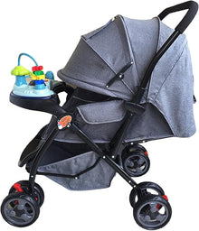 Bambio Push and Go Stroller (Grey),beige (clay)