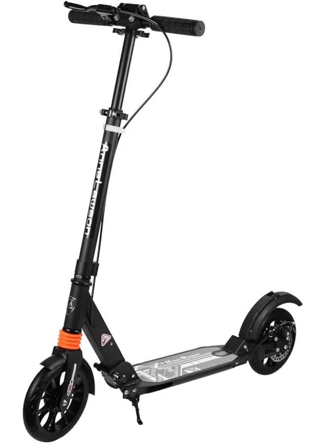 GT Adult Kick Scooter – Aluminum Frame, Black