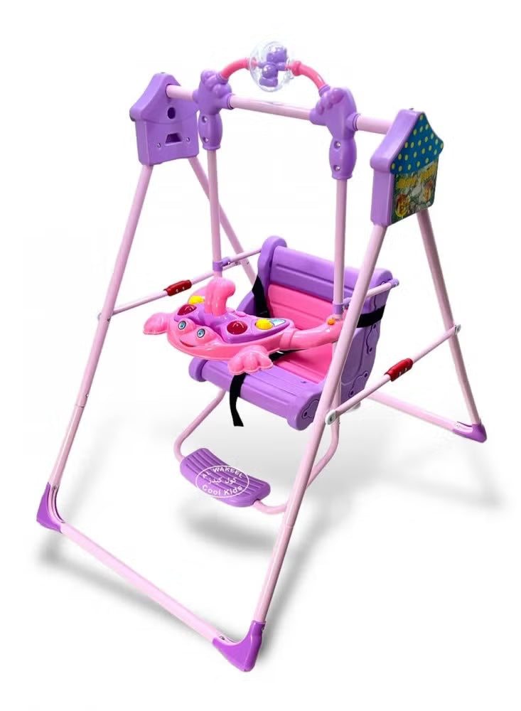 Swing Seat 70kg Load Five-Point Reinforcement Structure Foldable Swing Seat (multi color)