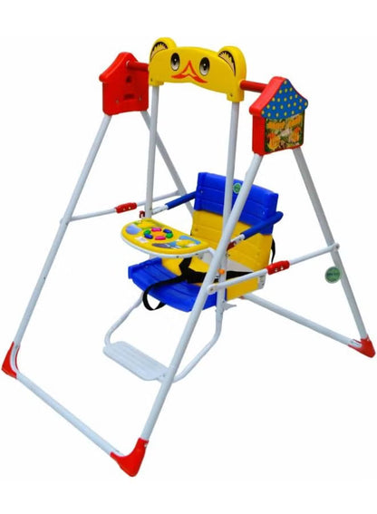 Kids Swing with Music & Triple Safety Strap
